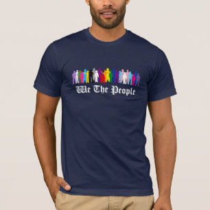 LGBT Wir Menschen entwerfen T - Shirt