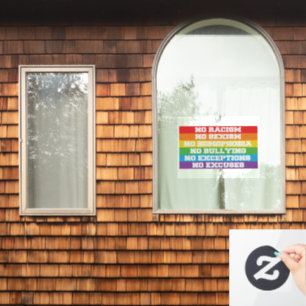 LGBT-Zitate  Fensteraufkleber