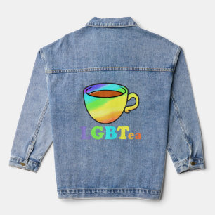 Lgbtea Überraschung für Lgbtq Lesbianis Jeansjacke