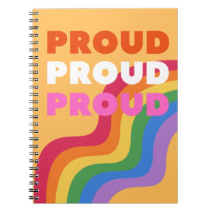 LGBTQ25+ Lesben-Pride-Notebook Notizblock