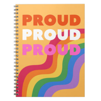 LGBTQ25+ Lesben-Pride-Notebook Notizblock