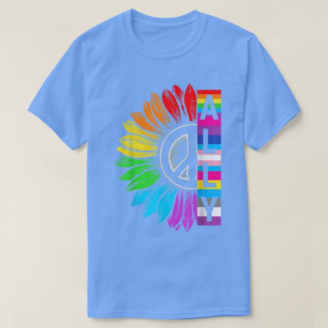 LGBTQ Allein LGBT für Gay Pride Männer Frauen Kind T-Shirt (Design vorne)
