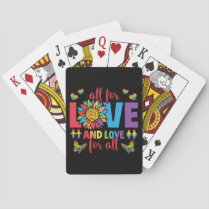 LGBTQ - Alles für Liebe und Liebe für alle Spielkarten