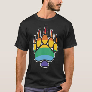 LGBTQ-Bär-Lesbe-Tierpfleger-schwuler Mann-Regenbog T-Shirt