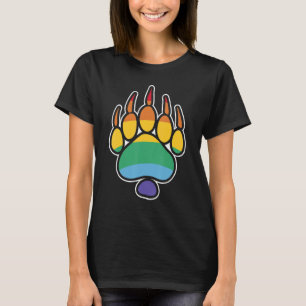 LGBTQ Bär Lesbian Zookeeper Gay Man Rainbow Prix T-Shirt