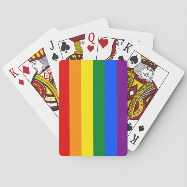 lgbtq Bicycle® Poker Spielkarten (Rückseite)