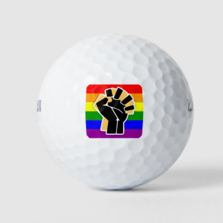 LGBTQ Black Ally Golfball