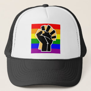 LGBTQ Black Ally Truckerkappe