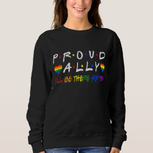 Lgbtq Black Pride Proud Ally Lesbian Gay Bi Trans Sweatshirt