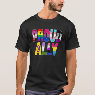 LGBTQ Black Pride Stolz Ally Lesbian Gay Bi Trans T-Shirt