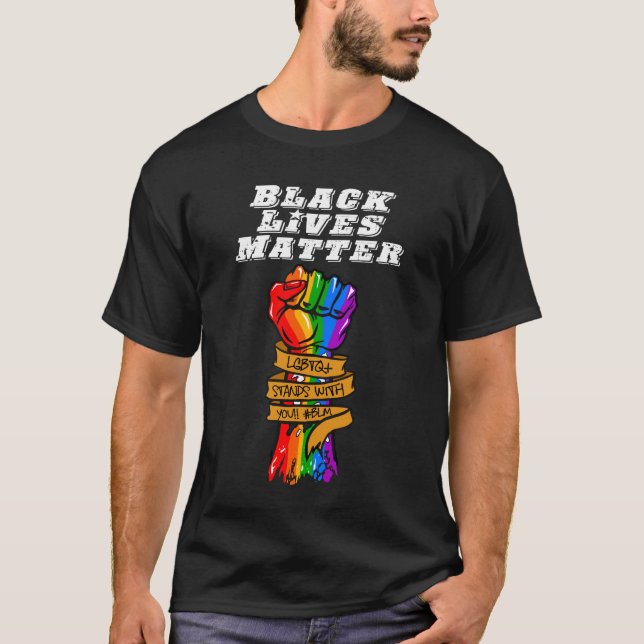 LGBTQ BLM DARM T-Shirt (Vorderseite)