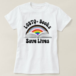 LGBTQ+-Bücher Rettete Leben T-Shirt