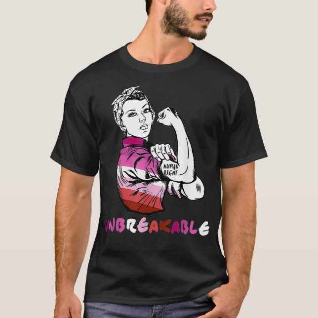 LGBTQ Cool LGBT A T-Shirt (Vorderseite)