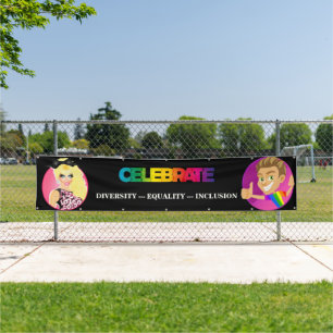 LGBTQ+ CSD-Transparentbanner und Eventbanner Banner