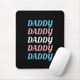 LGBTQ Daddy Transgender Pride Vater Vatertag Mousepad