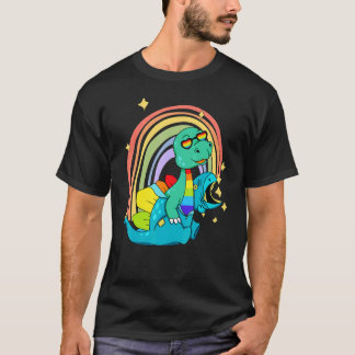 LGBTQ Dinosaur Rex Tragen Dino Kostüm T-Shirt