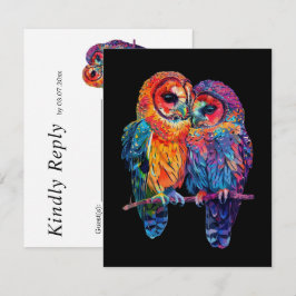 LGBTQ+, einfach, aber atemberaubend RSVP Karte