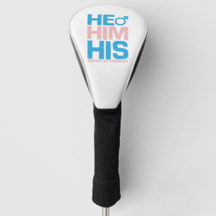 LGBTQ Er hat seinen Respekt vor meinen Geschlechte Golf Headcover