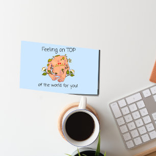 LGBTQ+-Erholung-Karte oberster Operation Dankeskarte