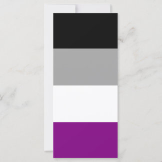 LGBTQ-Flag für asexual-stolz