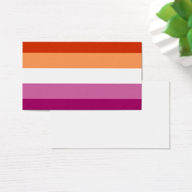 LGBTQ-Flag für Lesben (Schreibtisch)
