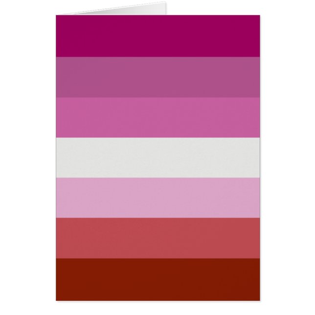 LGBTQ-Flag für Lesben (Vorne)