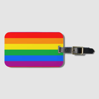 LGBTQ+-Flag-Gepäckmarke Gepäckanhänger