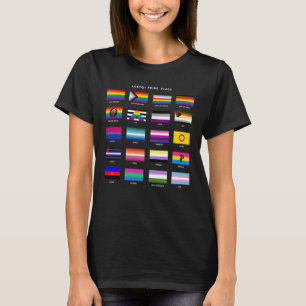 LGBTQ+-Flag-Guide T-Shirt