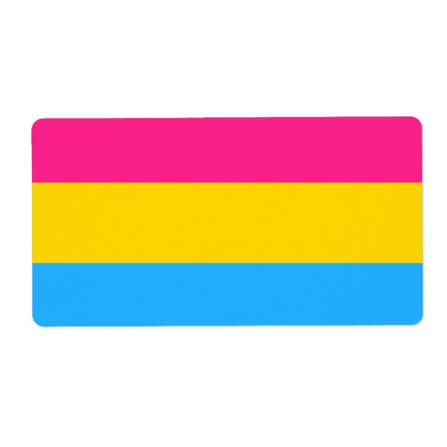 LGBTQ-Flag Pansexual Prilag (Vorne)