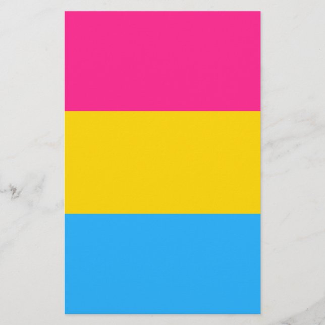LGBTQ-Flag Pansexual Prilag Flyer (Vorne)