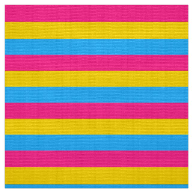 LGBTQ-Flag Pansexual Prilag Stoff (Muster)
