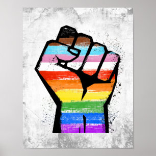 LGBTQ-FORTSCHRITT ERSTE POSTER