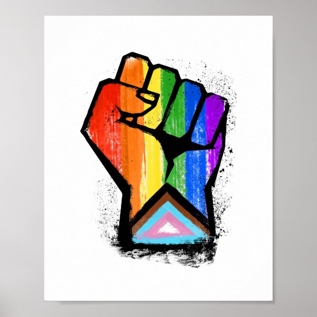 LGBTQ-FORTSCHRITT ERSTE POSTER (Vorne)