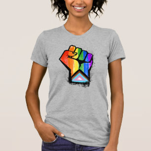 LGBTQ-FORTSCHRITT ERSTE T-Shirt