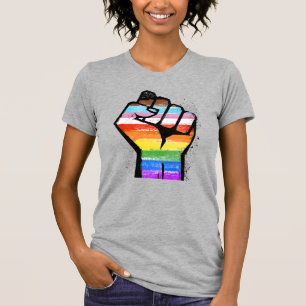 LGBTQ-FORTSCHRITT ERSTE T-Shirt