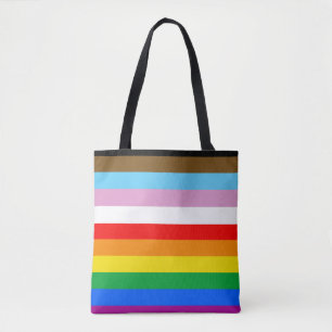 LGBTQ+ Fortschrittsflaggenstreifen