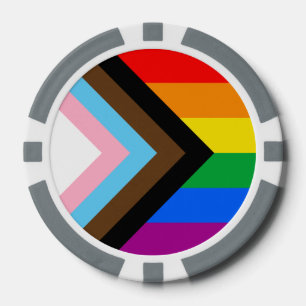 LGBTQ+-Fortschrittsstolz Pokerchips
