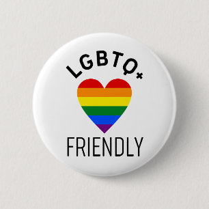 lgbtq-freundliches Stolpersymbol Liebe Gay Lgbt ra Button