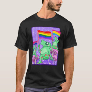 LGBTQ-Frosch, nur gefroren, LGBT, Pride Pansexual T-Shirt