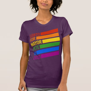 LGBTQ Für Bürgermeister Pete 2020 T-Shirt