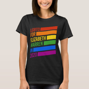LGBTQ FÜR ELIZABETH WARREN T-Shirt