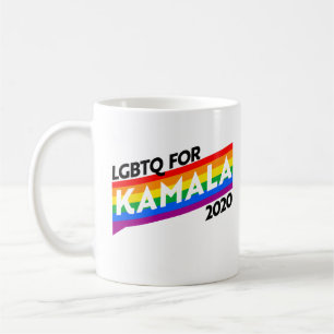 LGBTQ für KAMALA 2020 Kaffeetasse