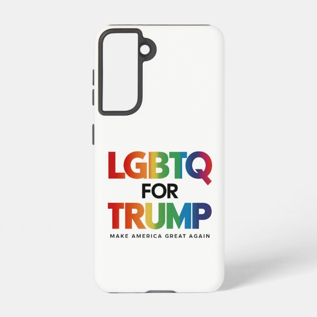 LGBTQ FÜR TRUMP GAY LESBIAN FÜR TRUMP 2024 SAMSUNG GALAXY HÜLLE (Rückseite)
