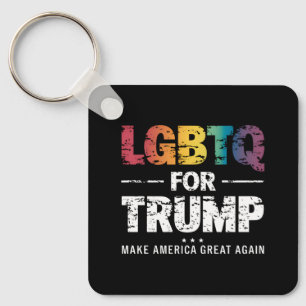 LGBTQ FÜR TRUMP SCHWUL LESBISCH FÜR TRUMP 2024 SCHLÜSSELANHÄNGER