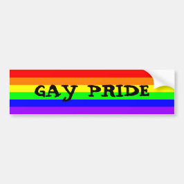 LGBTQ Gay Pride Rainbow Flag Autoaufkleber