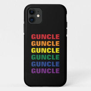 LGBTQ Gay Pride Spaß und lustige Gay Onkel Guncle Case-Mate iPhone Hülle