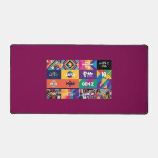 LGBTQ+ & Gen Z Computer Mouse Pad von ShelloCB Schreibtischunterlage