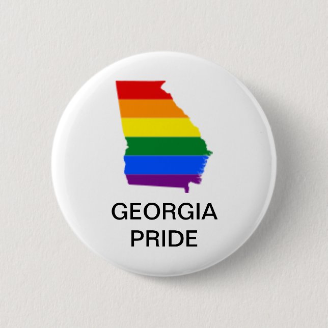 LGBTQ GEORGIA PRIDE BUTTON (Vorderseite)