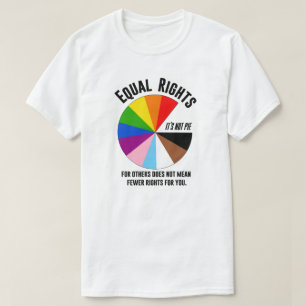LGBTQ Gleichberechtigte Rechte sind kein Piepser T-Shirt