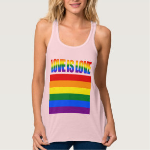 LGBTQ Gleichwertige Liebe LGBT-Regenbogenflagge Ga Tank Top